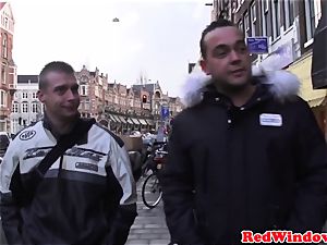 dicksucking amsterdam prostitute jizzed on
